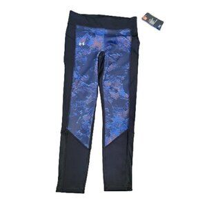 NWT Under Armour Reversible Ankle Crop Compression Leggings Size Small​​…​